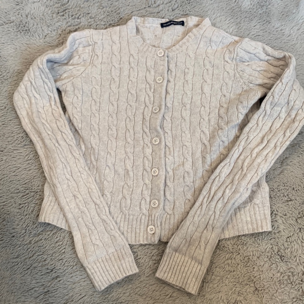 Brandy Melville button up sweater
